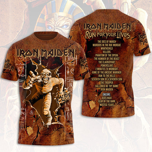 Iron Maiden 2026 World Tour 3D Apparel – HOATT16513