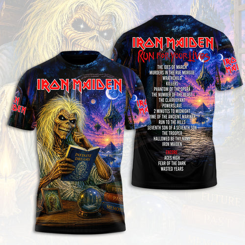 Iron Maiden 2026 World Tour 3D Apparel – HOATT18398