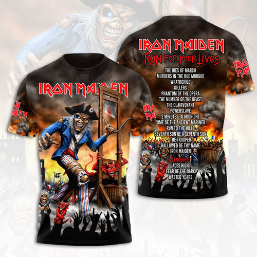 Iron Maiden 2026 World Tour 3D Apparel – HOATT19126
