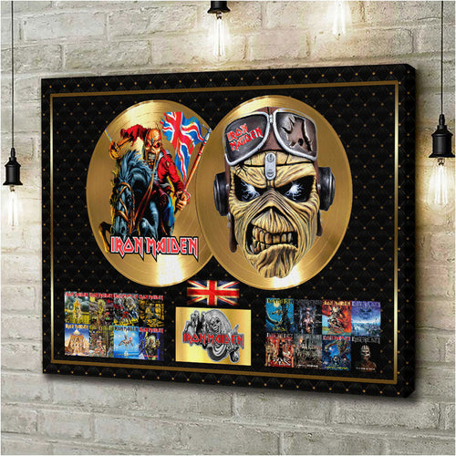 Iron Maiden Rectangle Canvas With Inner Frame – HOATT 12328