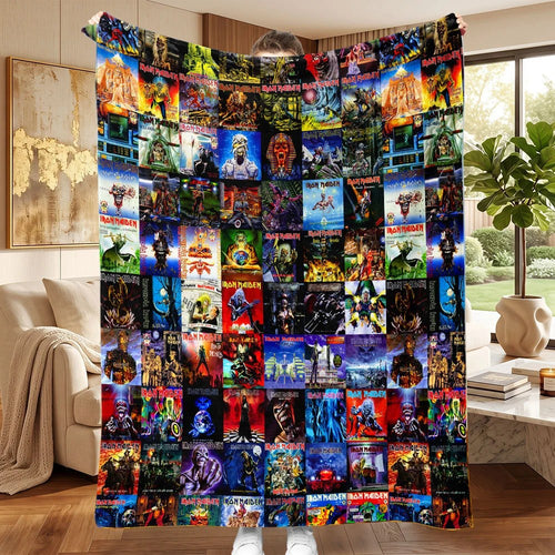 Iron Maiden Fleece Blanket – TMTHU8654
