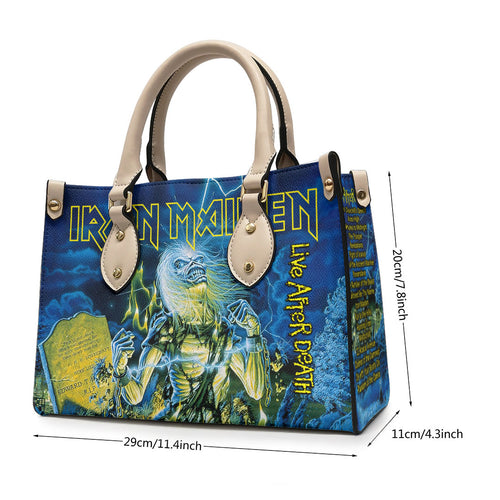 Iron Maiden Leather HandBag – HOATT 11373
