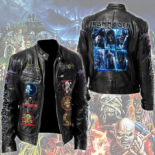 Iron Maiden Motorcycle Leather Jacket – TMTHU4802