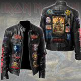 Iron Maiden Motorcycle Leather Jacket – TMTHU9483