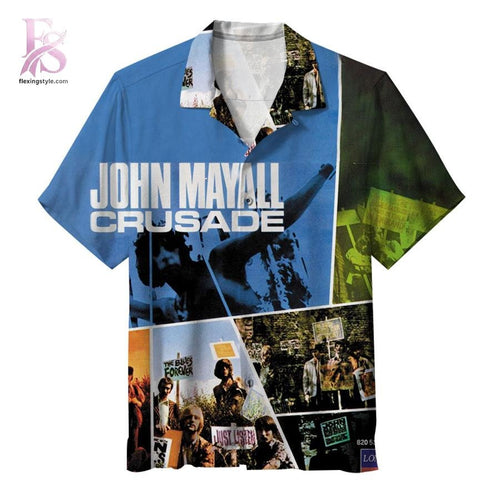 John Mayall & The Bluesbreakers CrusadeHawaiian Shirt