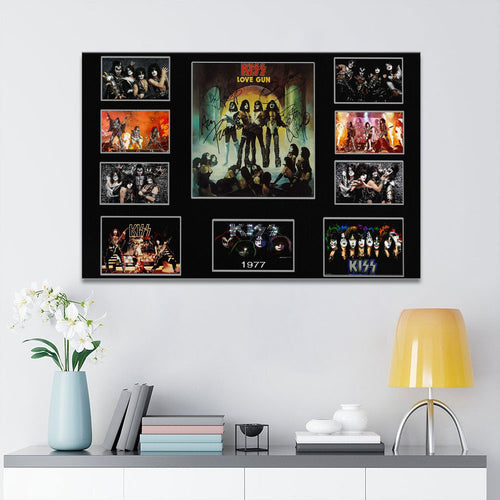 KISS Rectangle Canvas With Inner Frame – HOATT17283