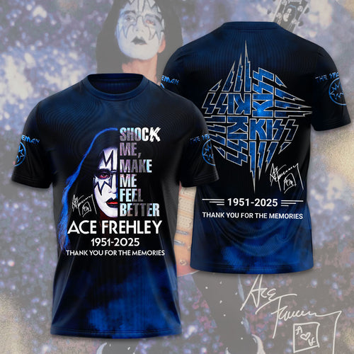 KISS x Ace Frehley 3D Apparel – HOATT13998