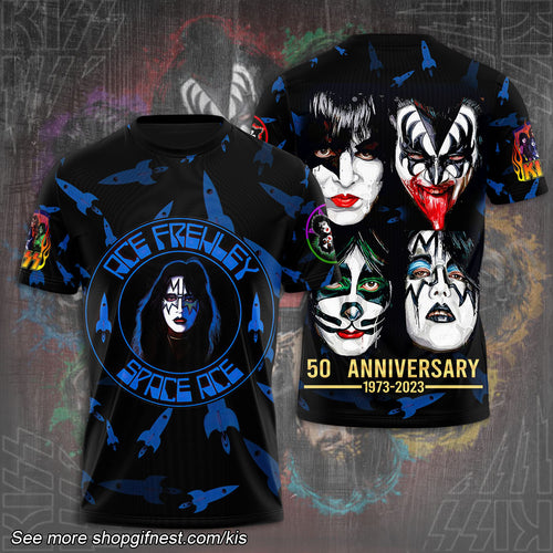 Kiss Band 3D Apparel – HUANNM 1518