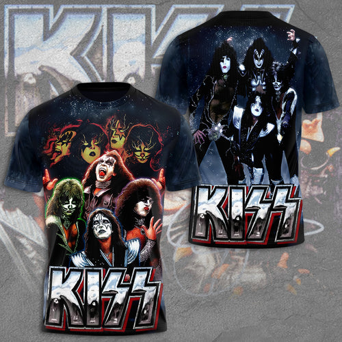 Kiss Band 3D Apparel – HUANNM 5571