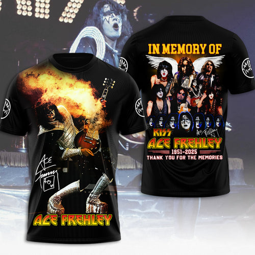 KISS x Ace Frehley 3D Apparel – TANTN17881