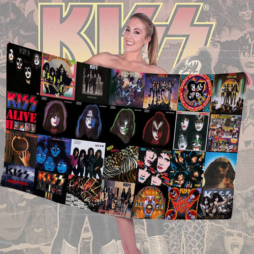 KISS Rectangle Beach Towel – TMTHU3251