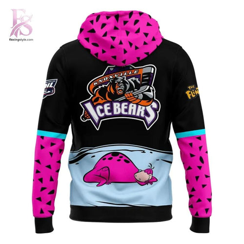 Knoxville Ice Bears Flintstones Hoodie