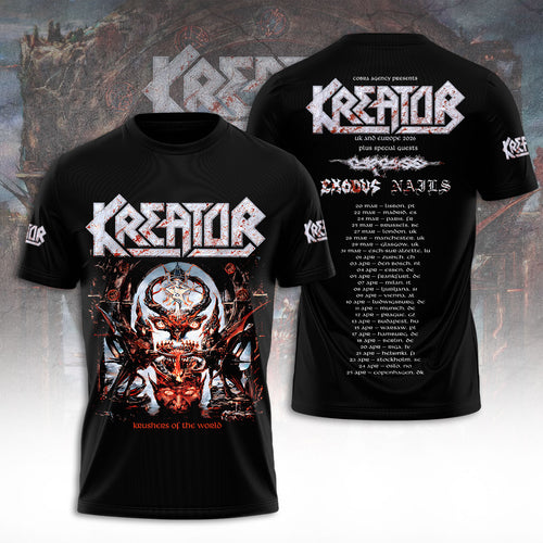 Kreator UK Europe 2026 3D Apparel – TANTN19458