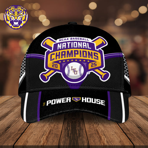 LSU Tigers Baseball 2025 National Champions Classic Cap – TANTN 13853