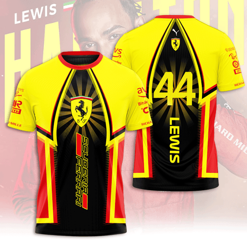 Lewis Hamilton x Scuderia Ferrari 3D Apparel – ANHNV 6137