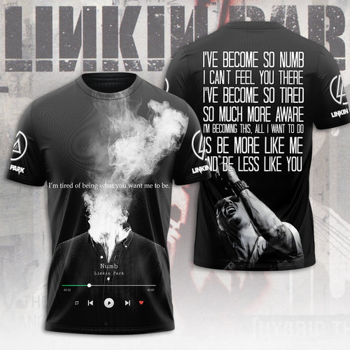 Linkin Park x Chester Bennington 3D Apparel – MAITM 8049