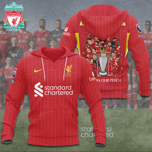 Liverpool FC 2024/25 Premier League Champions 3D Apparel – TANTN 12231