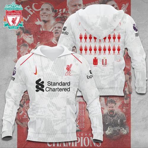 Liverpool FC 2024/25 Premier League Champions 3D Apparel – TANTN 12404