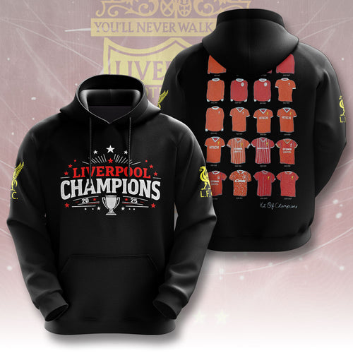 Liverpool FC 2024/25 Premier League Champions 3D Apparel – GNE 3276
