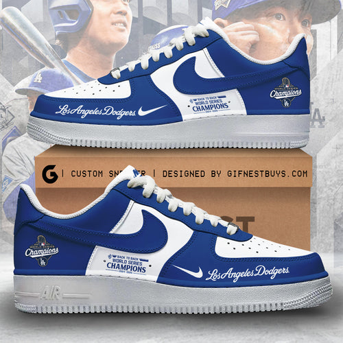 Los Angeles Dodgers World Series 2025 AF1 Sneaker – TANTN18173