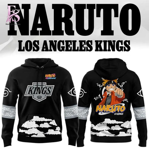 Los Angeles Kings x Naruto 2026 Hoodie
