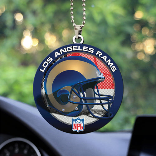 Los Angeles Rams Custom Shape 2-sided Acrylic Car Ornament โ TANTN16299