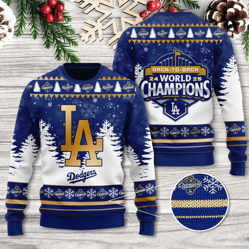 Los Angeles Dodgers World Series 2025 Ugly Sweater – TANTN18237