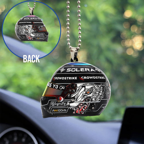 Mercedes AMG Petronas F1 Team x George Russell Custom shape 2-sided Acrylic Car Ornament โ TANTN23267