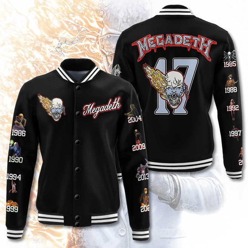 Megadeth 3D Varsity Jacket – TMTHU2020