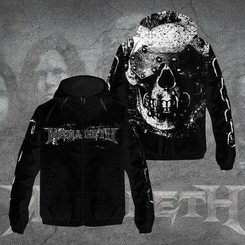 Megadeth 3D Windbreaker Jacket – TANTN17390