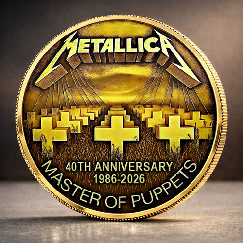 Metallica 40th Anniversary Master of Puppets Commemorative Coin – MAITM15070