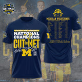 Michigan Wolverines Men's Basketball 3D Apparel – GNE6186