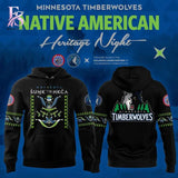 Minnesota Timberwolves 2025 Native Anmerican Heritage Night Hoodie