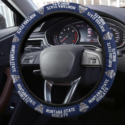Montana State Bobcats Football 2025 National Champions Steering Wheel Cover – MAITM14975