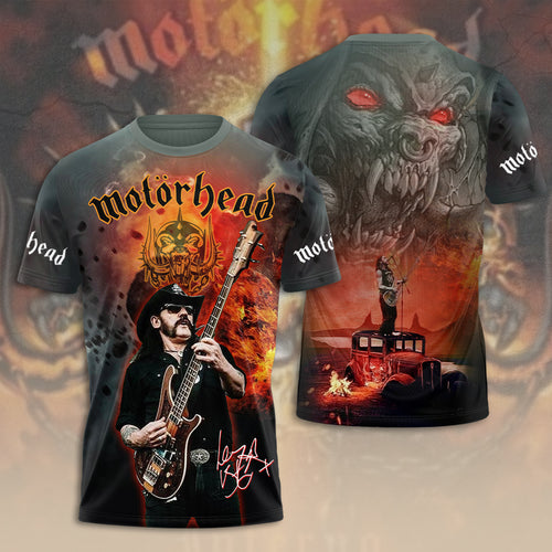 Motörhead x Lemmy Kilmister 3D Apparel – HUNGVV 2824