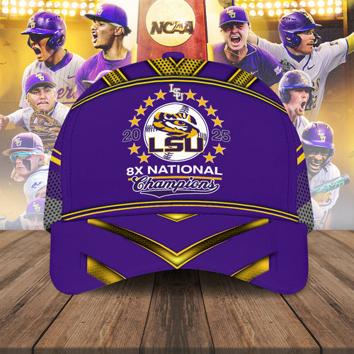 LSU Tigers Baseball 2025 National Champions Classic Cap – NGHIAVT 2948