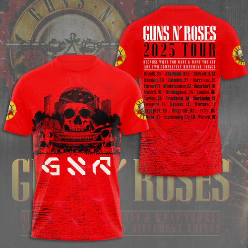Guns N' Roses 3D Apparel – NGHIAVT 3091