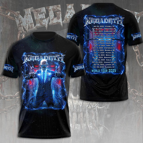 Megadeth 3D Apparel – NGHIAVT3619