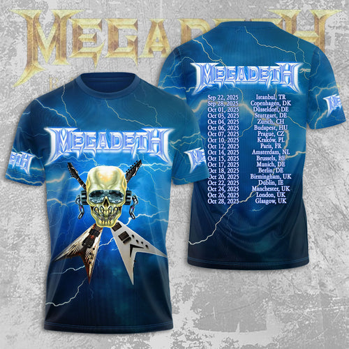 Megadeth 3D Apparel – NGHIAVT5023
