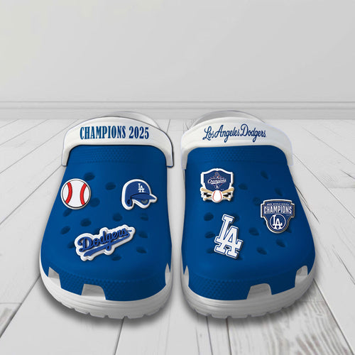 Los Angeles Dodgers 2025 Custom Clogs – NGHIAVT5718