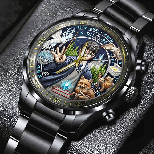 Harry Potter Black Stainless Steel Watch – NGHIAVT9198