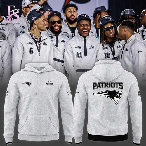 New England Patriots Super Bowl LIX Opening Night Hoodie