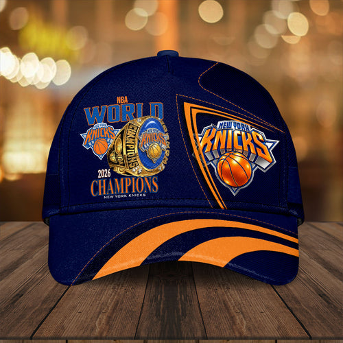 New York Knicks 2026 NBA Finals Champions Classic Cap – HOATT19149