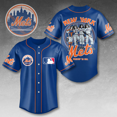 New York Mets x KISS Baseball Jersey – HOATT13416