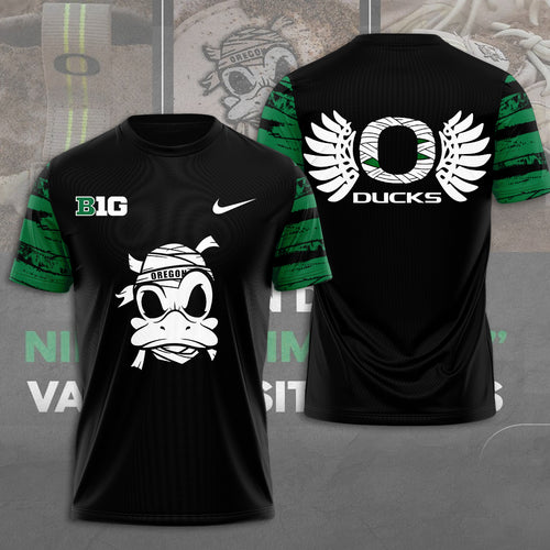 Oregon Ducks Football 2025 Mummy Duck 3D Apparel – TANTN16719