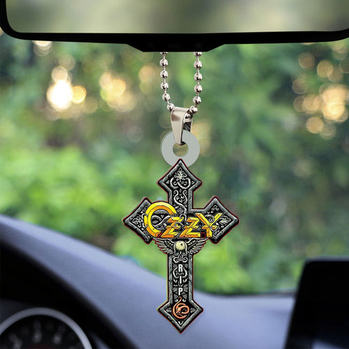 Ozzy Osbourne Custom Shape 1-sided Acrylic Car Ornament โ GNE 4078