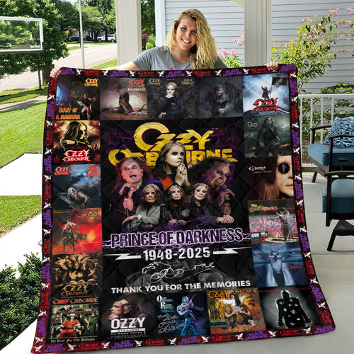 Ozzy Osbourne Quilt Blanket – MAITM 12403