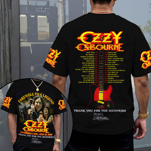 Ozzy Osbourne 3D Apparel – MAITM12708