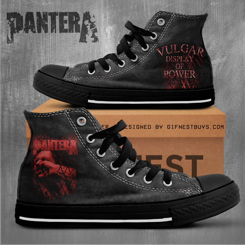 Pantera High Top Canvas Shoes – NGHIAVT 1489