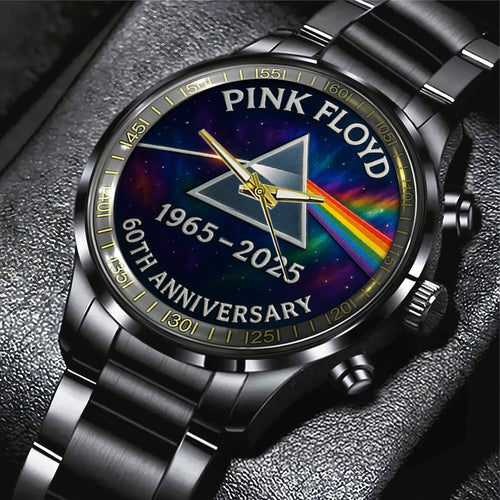 Pink Floyd Black Stainless Steel Watch – MAITM12564